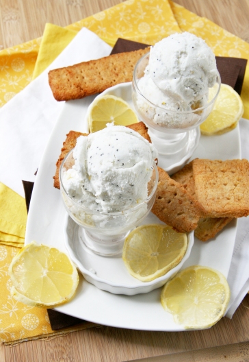 lemon poppyseed ice cream