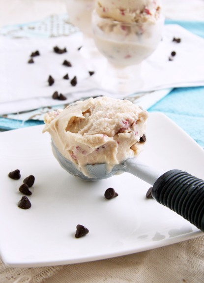 brown sugar rasp choc ice cream scoop